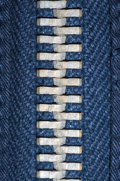 Close Zipper — Stock Photo, Image