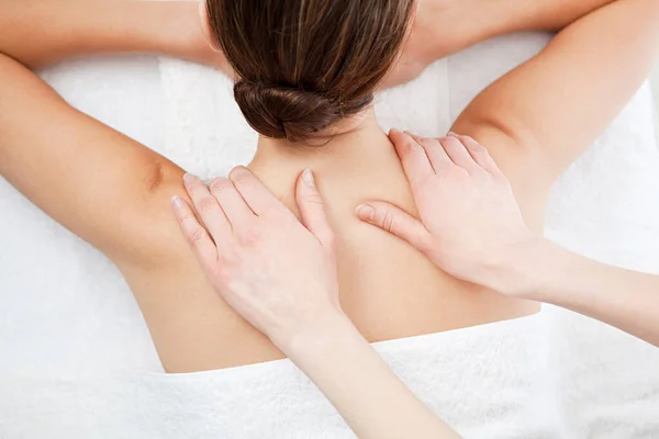 Woman Having Massage — Stock Photo, Image