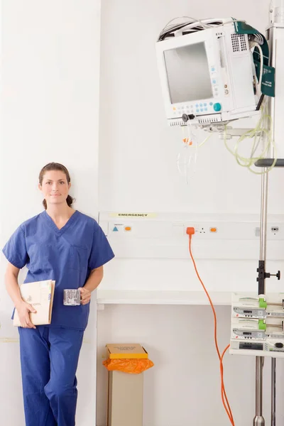 Portrait Une Femme Médecin — Photo