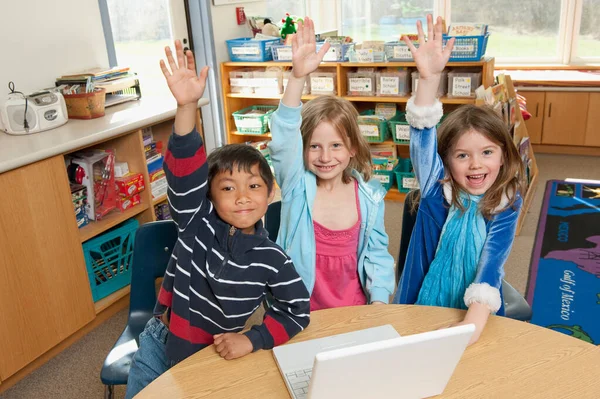 Grupo Niños Aula — Foto de Stock