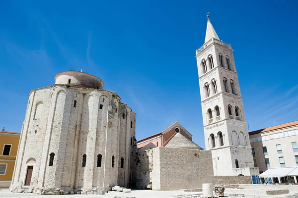 Donatus Kirche Zadar Über Dem Himmel — Stockfoto