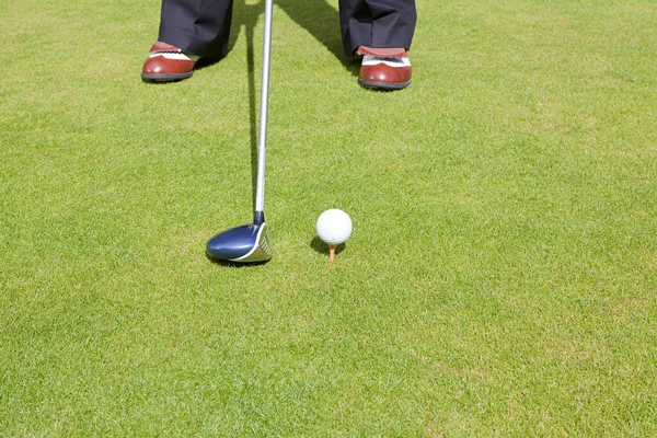 Cropped Image Golfer - Stock-foto