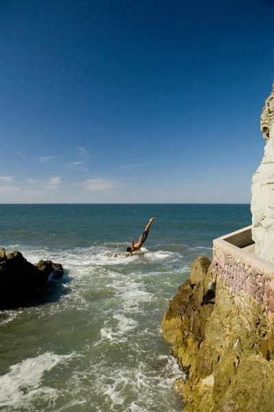 Cliff Diver Mazatlan — Stock Photo, Image