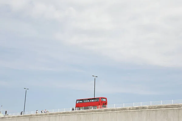 Ônibus Ponte Waterloo — Fotografia de Stock