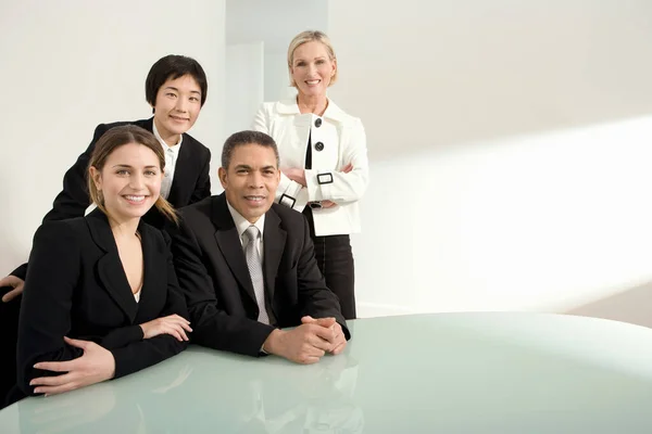 Retrato Grupo Empresarial — Fotografia de Stock