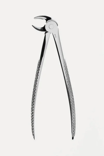 Surgical Tongs Isolated White Background — Stock Photo, Image