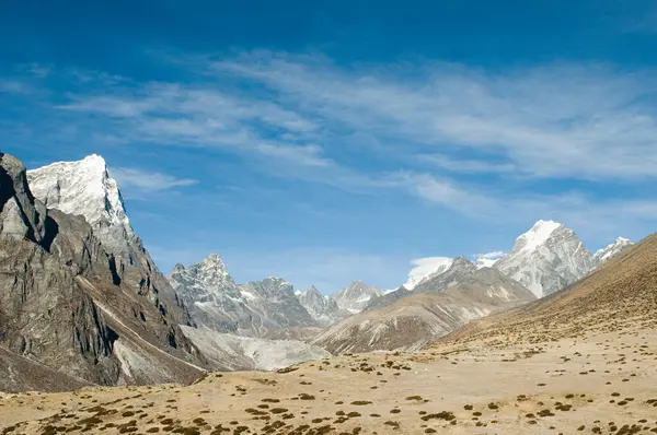 Himalaya Landskap Över Blå Himmel — Stockfoto