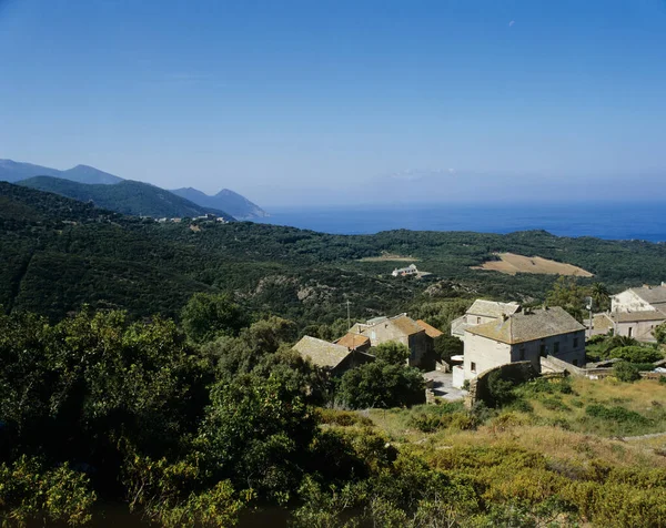 Cap Corse Corsica Vista — Fotografia de Stock