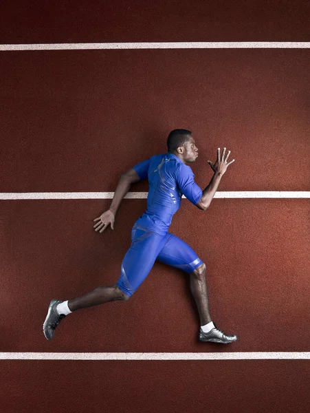 Løpende Legging Sporet – stockfoto