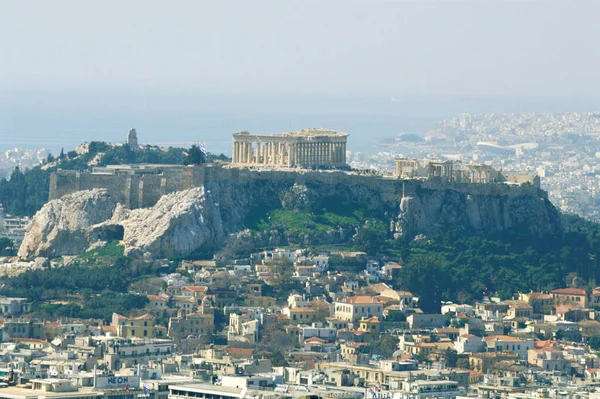 Acrópolis Atenas Grecia — Foto de Stock