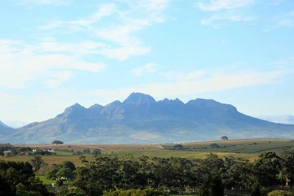 Hotentot Mountains Stellenbosch South Africa — Stock fotografie