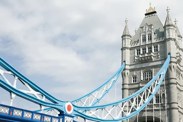 Tower Bridge London Cielo Blu — Foto Stock