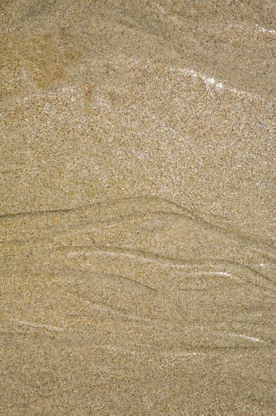 Nassen Sand Textur Hintergrund — Stockfoto