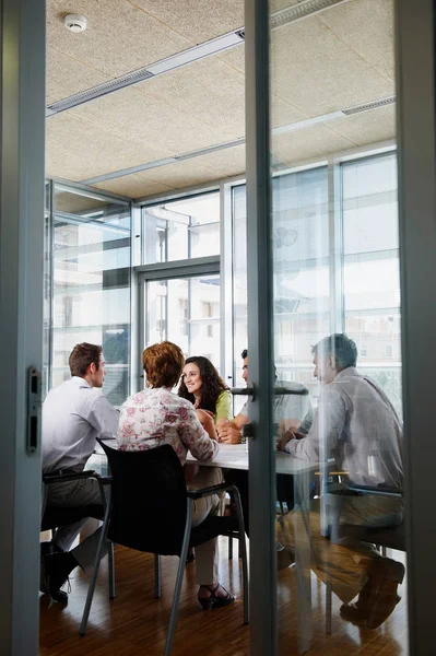 Möte Modernt Kontor — Stockfoto