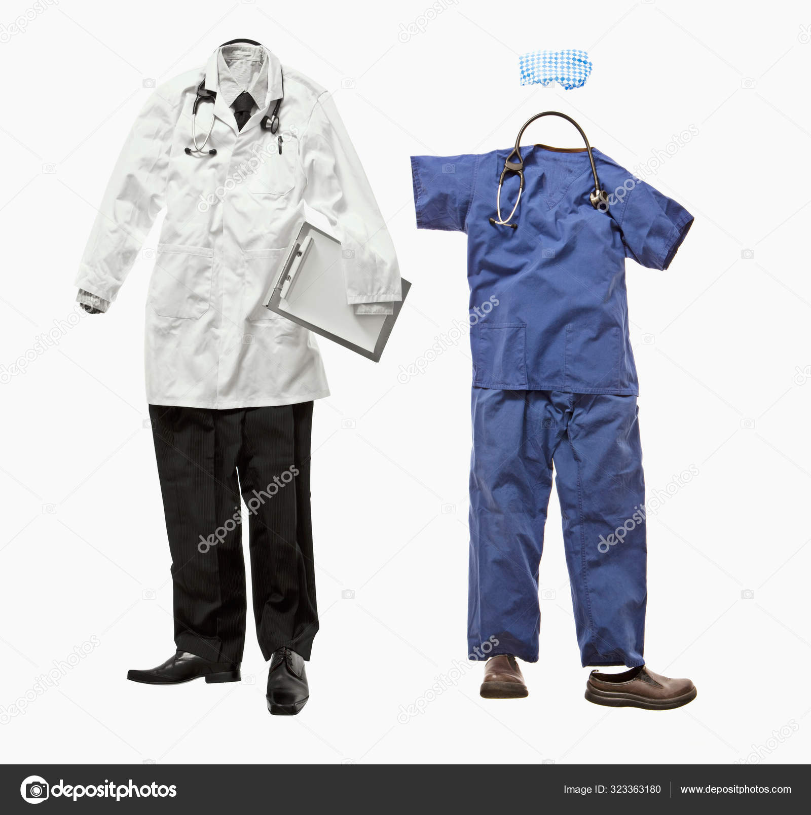 Doctor Nurse Outfit — Stock Photo © ImageSource 323363180