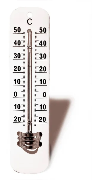 Thermometer Isolated White Background — Stock Photo, Image