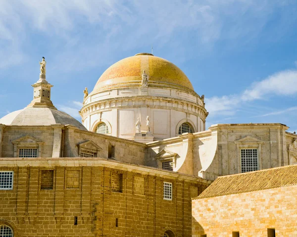 Santa Cruz Kirche Cadiz Andalucia Spanien — Stockfoto