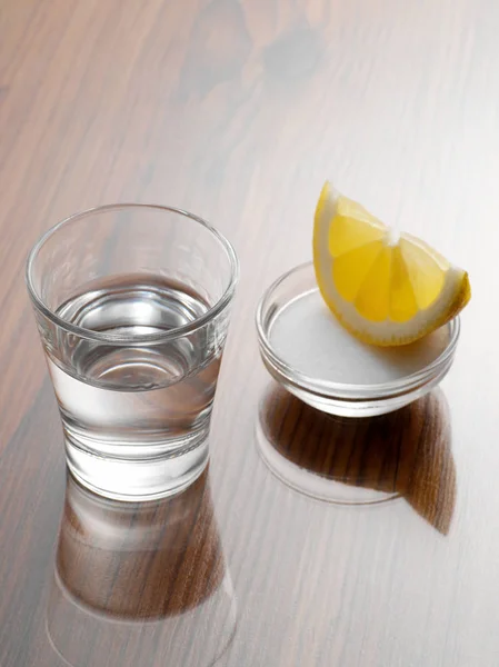 Tequila limone e sale — Foto Stock