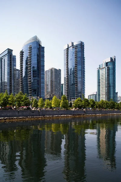 Condo towers in vancouver — 스톡 사진