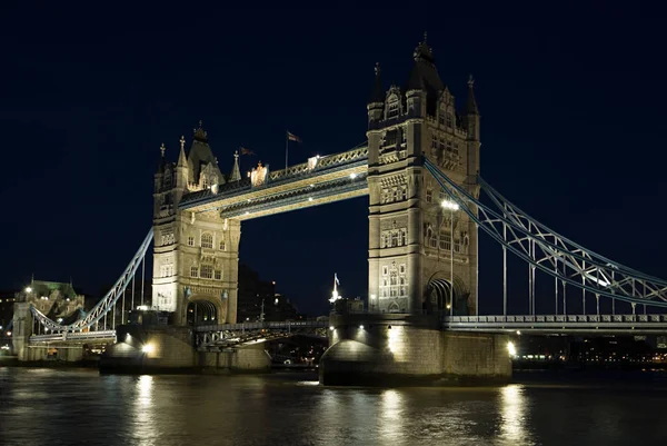 Tower Bridge Notte — Foto Stock