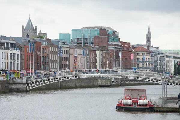 Bachelors Walk Dublin Irlanda — Fotografia de Stock