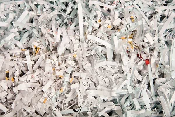 Shredded Paper Texture Background — Stock Photo, Image
