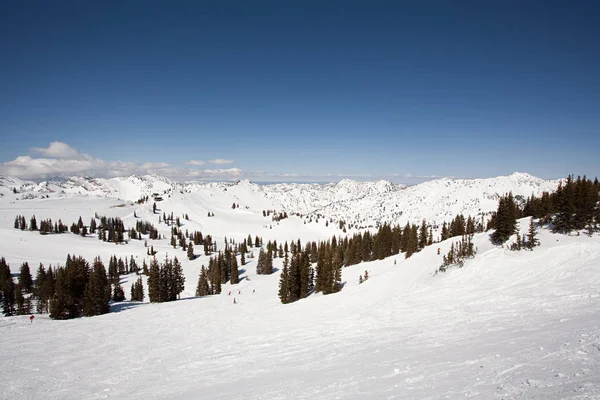 Skigebiet in den USA — Stockfoto