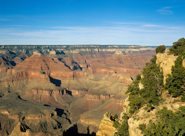 Grand Canyon Sopra Cielo Blu — Foto Stock