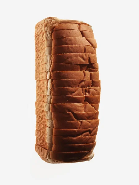 切片面包的大面包 — 图库照片