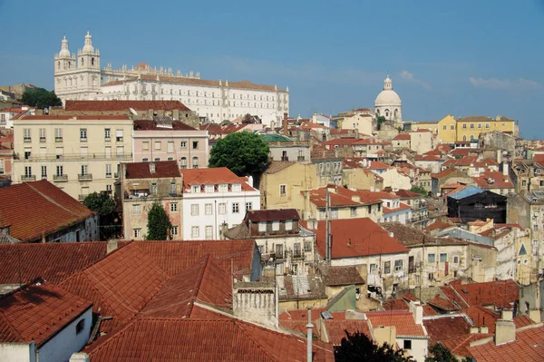 Widok Miasto Lizbona Portugalia — Zdjęcie stockowe