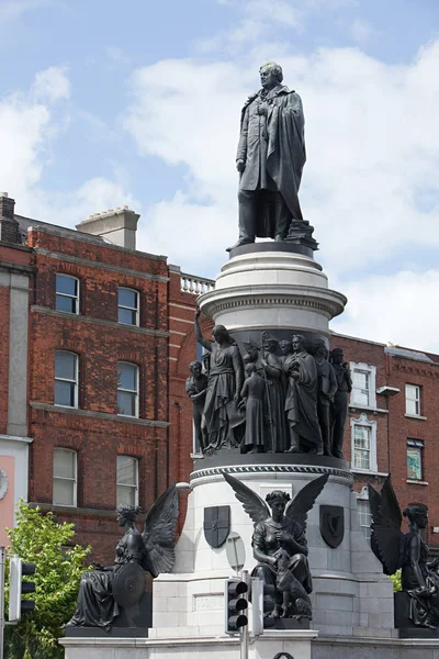Estatua de Daniel O 'Connell, Dublín, Irlanda — Foto de Stock
