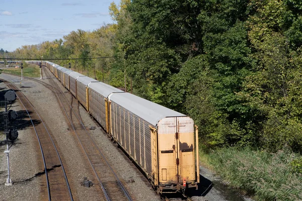 Yük treni, Philadelphia, Usa — Stok fotoğraf