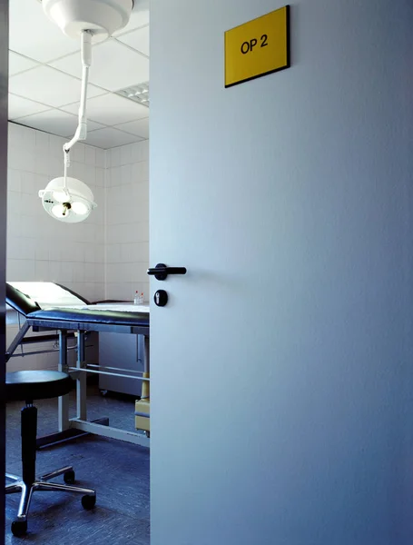 Tür Zum Operationssaal — Stockfoto
