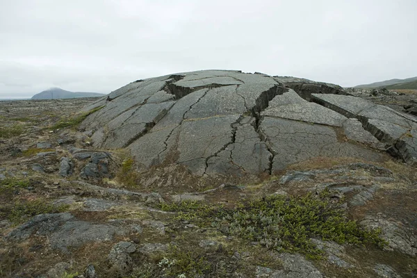 Islandia Stała Bańka Lawy — Zdjęcie stockowe