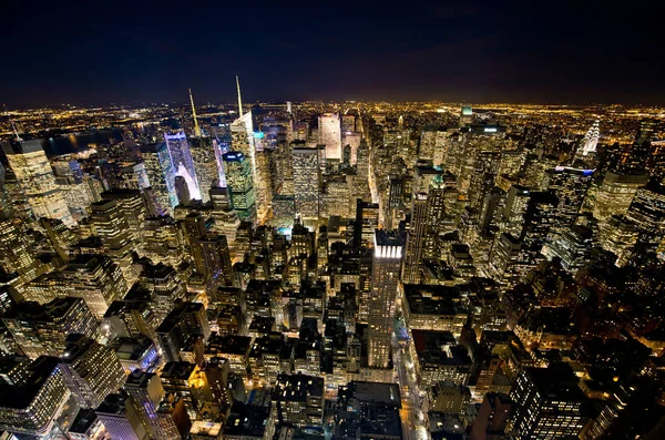 Άποψη Του Μανχάταν Νέα Υόρκη Ηπα — Φωτογραφία Αρχείου