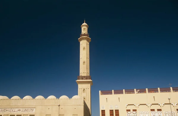 Grande Mesquita Dubai Céu Azul — Fotografia de Stock