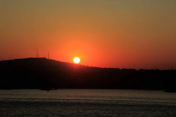 Sonnenaufgang Istanbul Türkei — Stockfoto