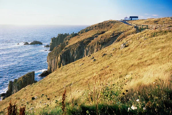 Terras terminam cornwall — Fotografia de Stock