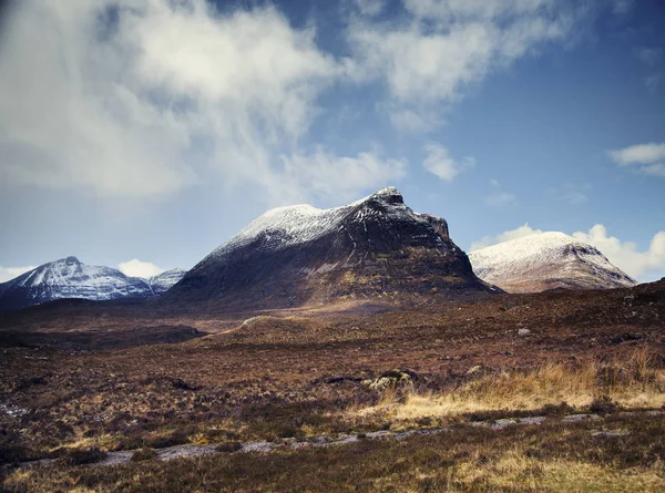 Stac Pollaidh mountain, Assynt, Schotland — Stockfoto