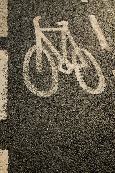 Дорога Велосипедним Шляхом — стокове фото