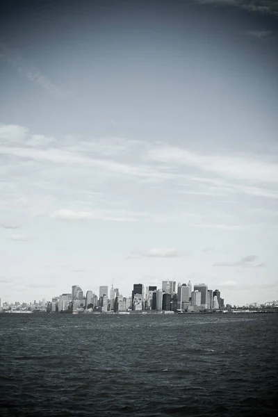 Lower Manhattan City View — Stock Photo, Image
