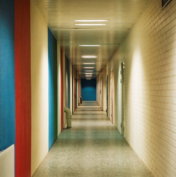 Ein Leerer Korridor — Stockfoto