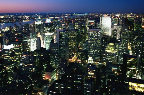 Nueva York Por Noche — Foto de Stock