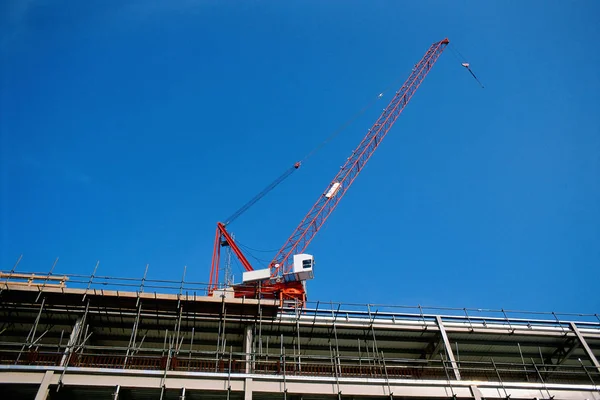 Costruzione di un edificio a più piani — Foto Stock