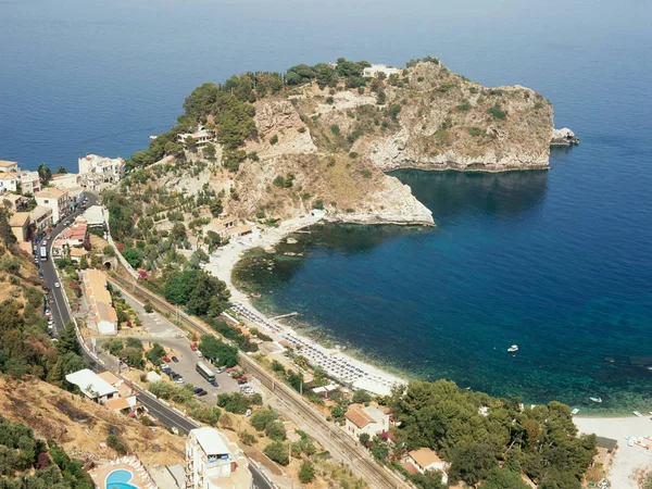 Messina Sizilien Ansicht Von Oben — Stockfoto