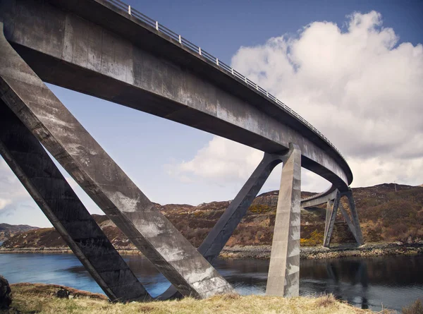 Kylesku Köprüsü, Sutherland, İskoçya — Stok fotoğraf