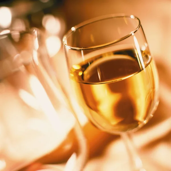 Vino Bianco Vicino — Foto Stock