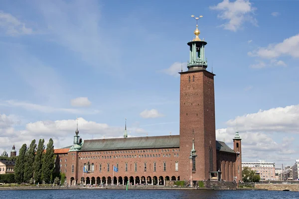 Stockholmer Rathaus — Stockfoto