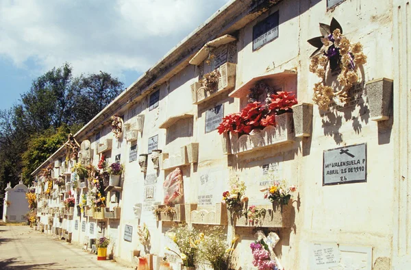 Memorial Parede Anitigua Guatemala — Fotografia de Stock