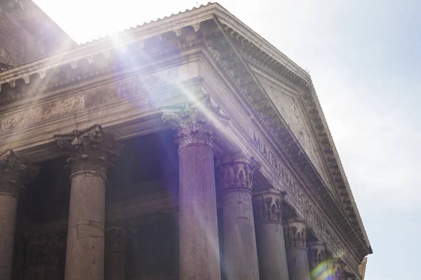 Pantheon Rom Italien — Stockfoto